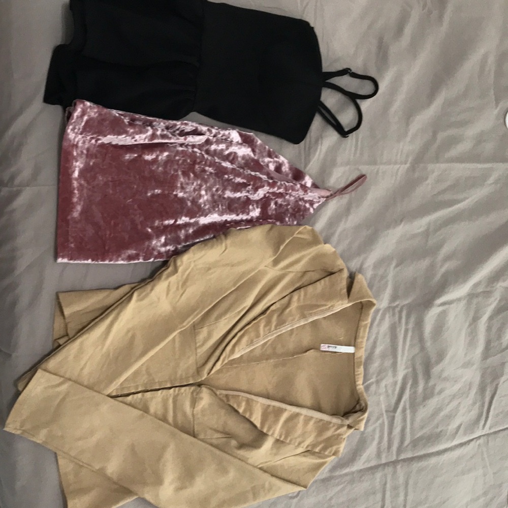 3 blusitas muy bonitas como para salir de fiesta